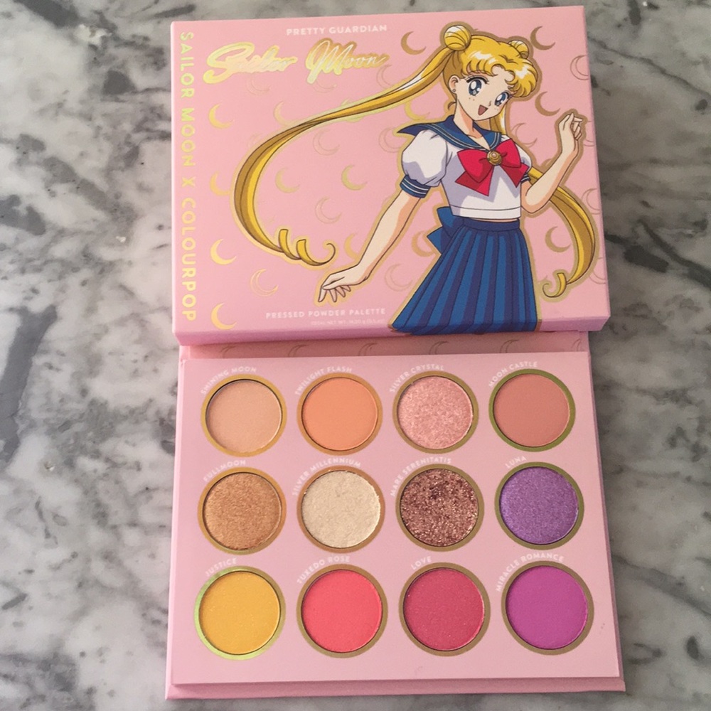 Sailor moon 🌙 x Colourpop Pretty Guardian palette